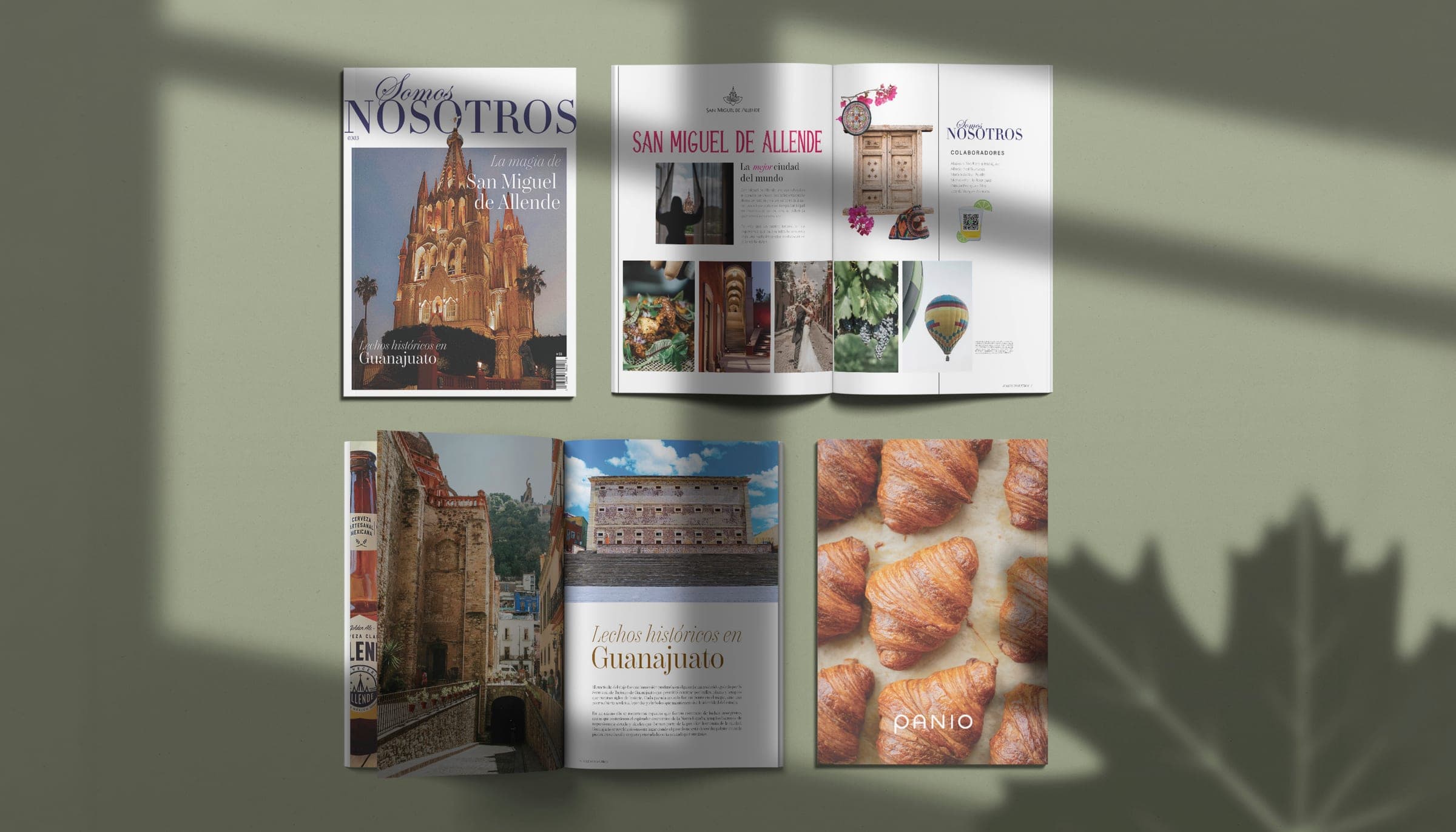 Revista San Miguel de Allende editorial design